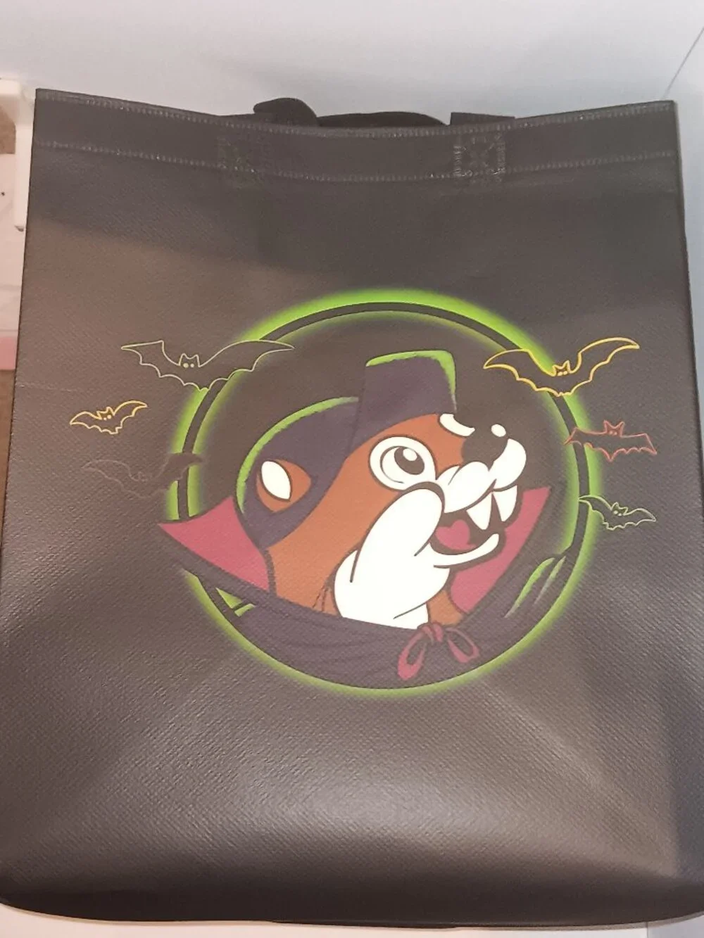 Buc-ee's Halloween 2026 Spooky Nights Vampire Beaver Tote NWT